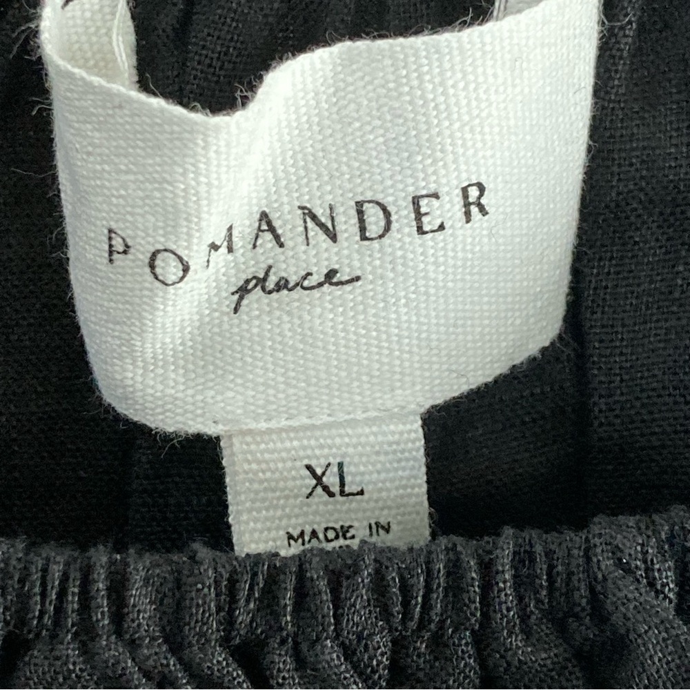 NEW Pomander Place Ares Puff Sleeve Mini Dress Women’s XL Black Party Cocktail - Picture 7 of 9
